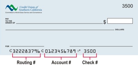 routing deposit