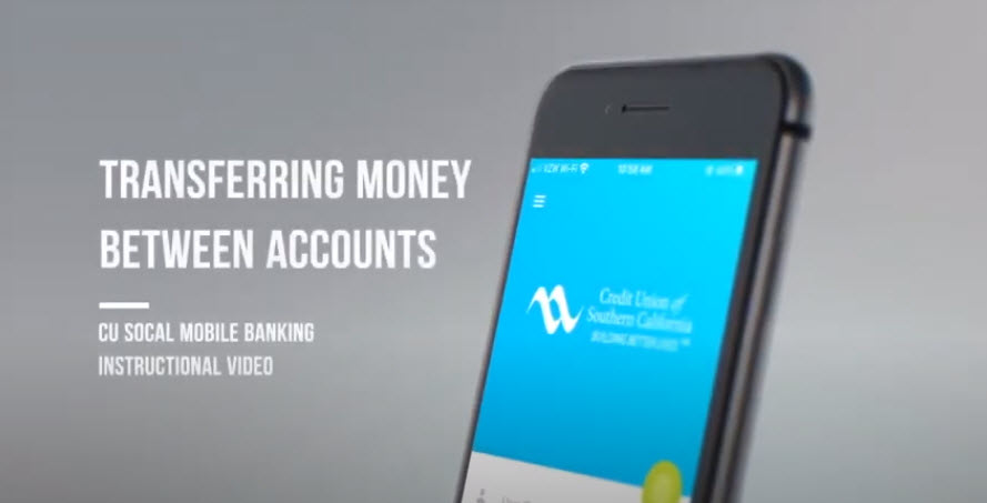 Watch this video to learn how to transfer money in Mobile Banking.